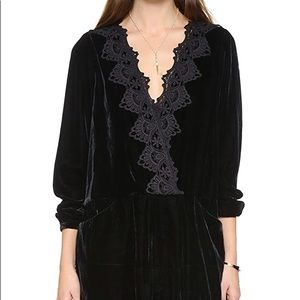 Free People Velvet Dress